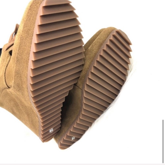 Pedro Garcia Suede Platform Wedge Booties (NWT) - Picture 6 of 8